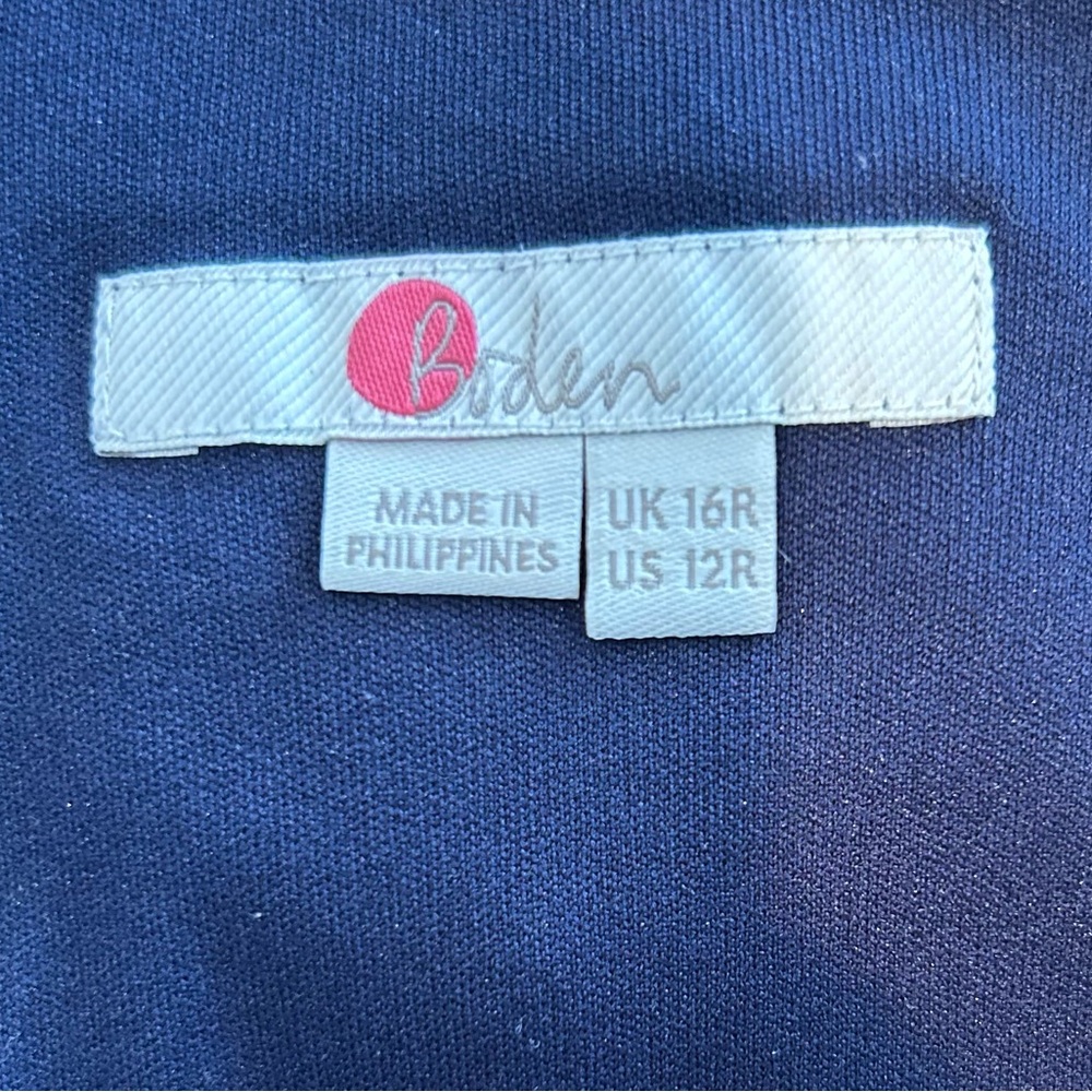 Boden Pink and Blue Patterned Pencil Skirt - Picture 9 of 10